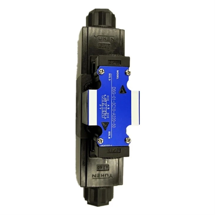 DSG-01 Series Hydraulic Solenoid Control Operated Directional Valves Hydraulic Electromagnetic Valve DSG-01-2B2-D24-N1-70 high quality
