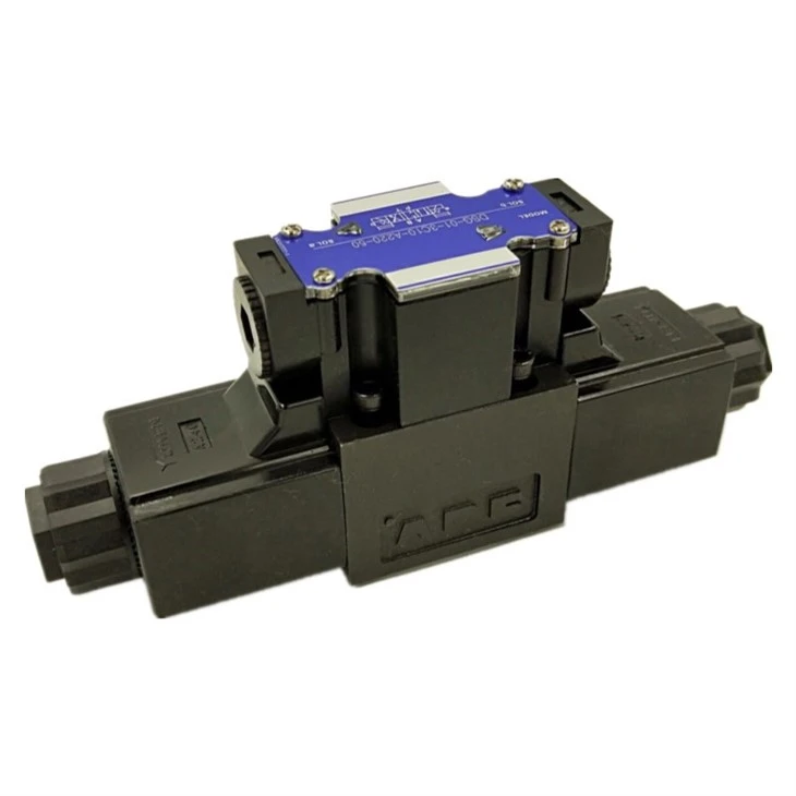 DSG-01 Series Hydraulic Solenoid Control Operated Directional Valves Hydraulic Electromagnetic Valve DSG-01-2B2-D24-N1-70 factory